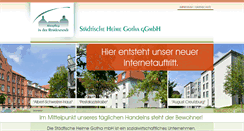 Desktop Screenshot of pflegeheime-gotha.de